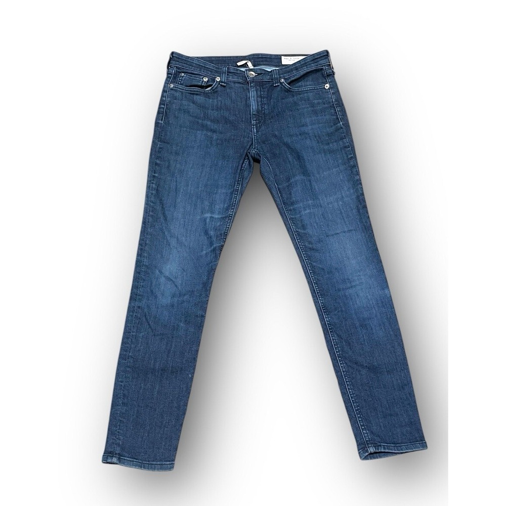 Rag & Bone Cate Mid Rise Skinny Ankle Jeans Women's‎ Size 27 Casual Preppy Chic